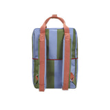 Sticky Lemon - LEMON TREE Kinder-Rucksack (L) • stripes | tickling grass + cloud blue - ROSA ECK