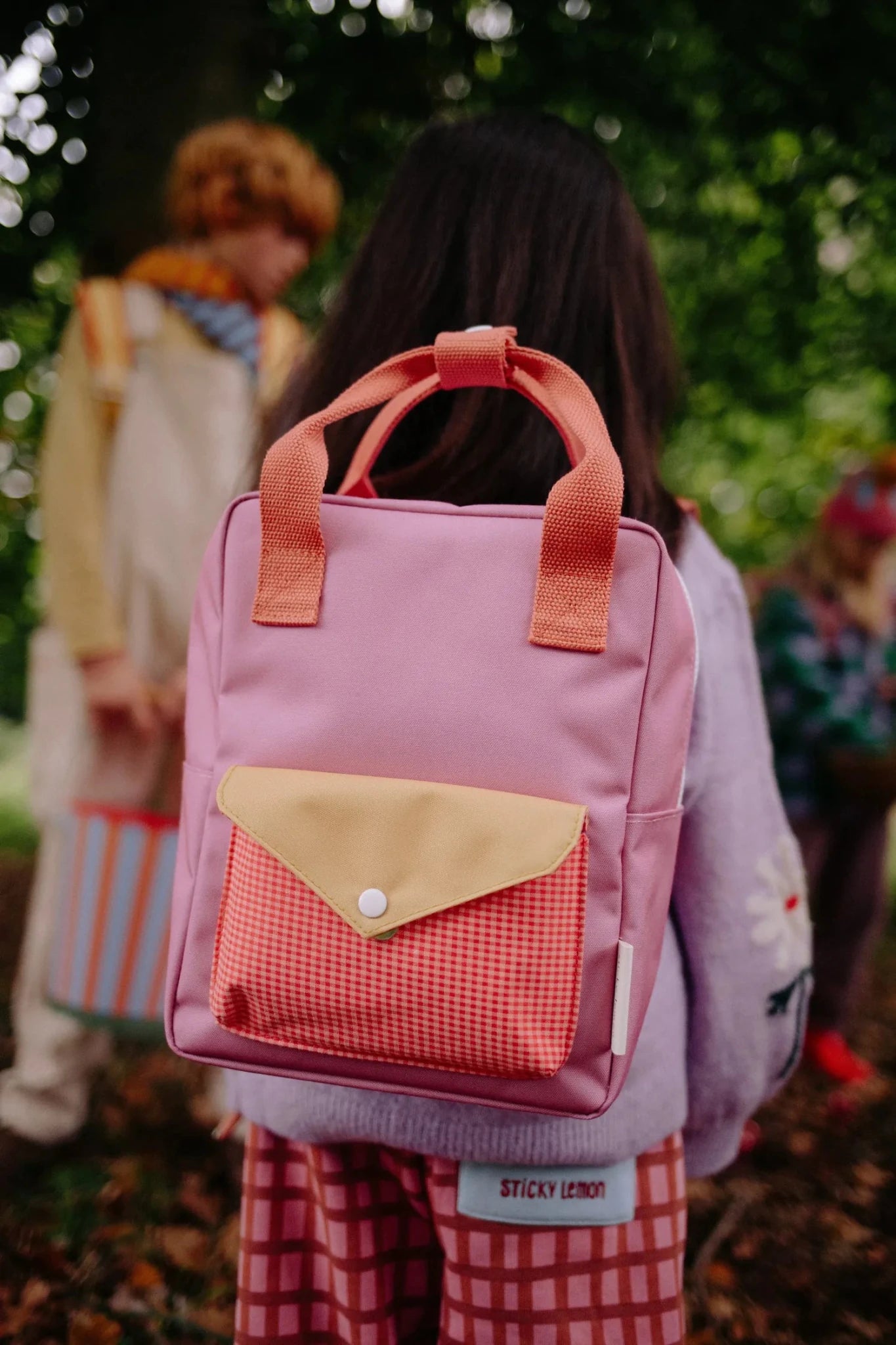 Sticky Lemon - LEMON TREE Kinder - Rucksack (S) • envelope | rosebay pink - ROSA ECK