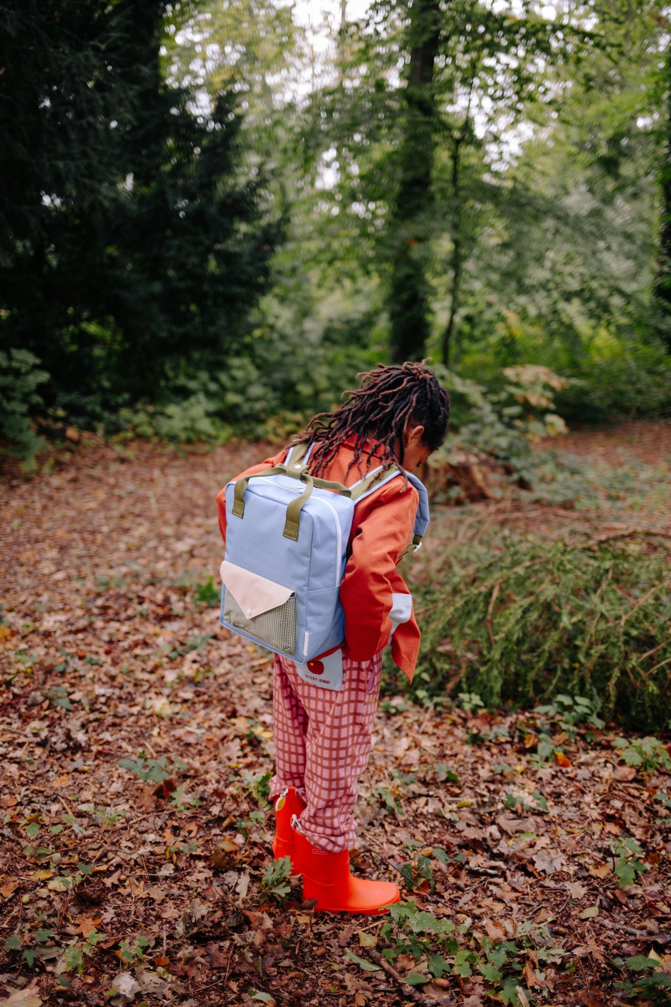 LEMON TREE Kinder-Rucksack (M) • envelope | cloud blue