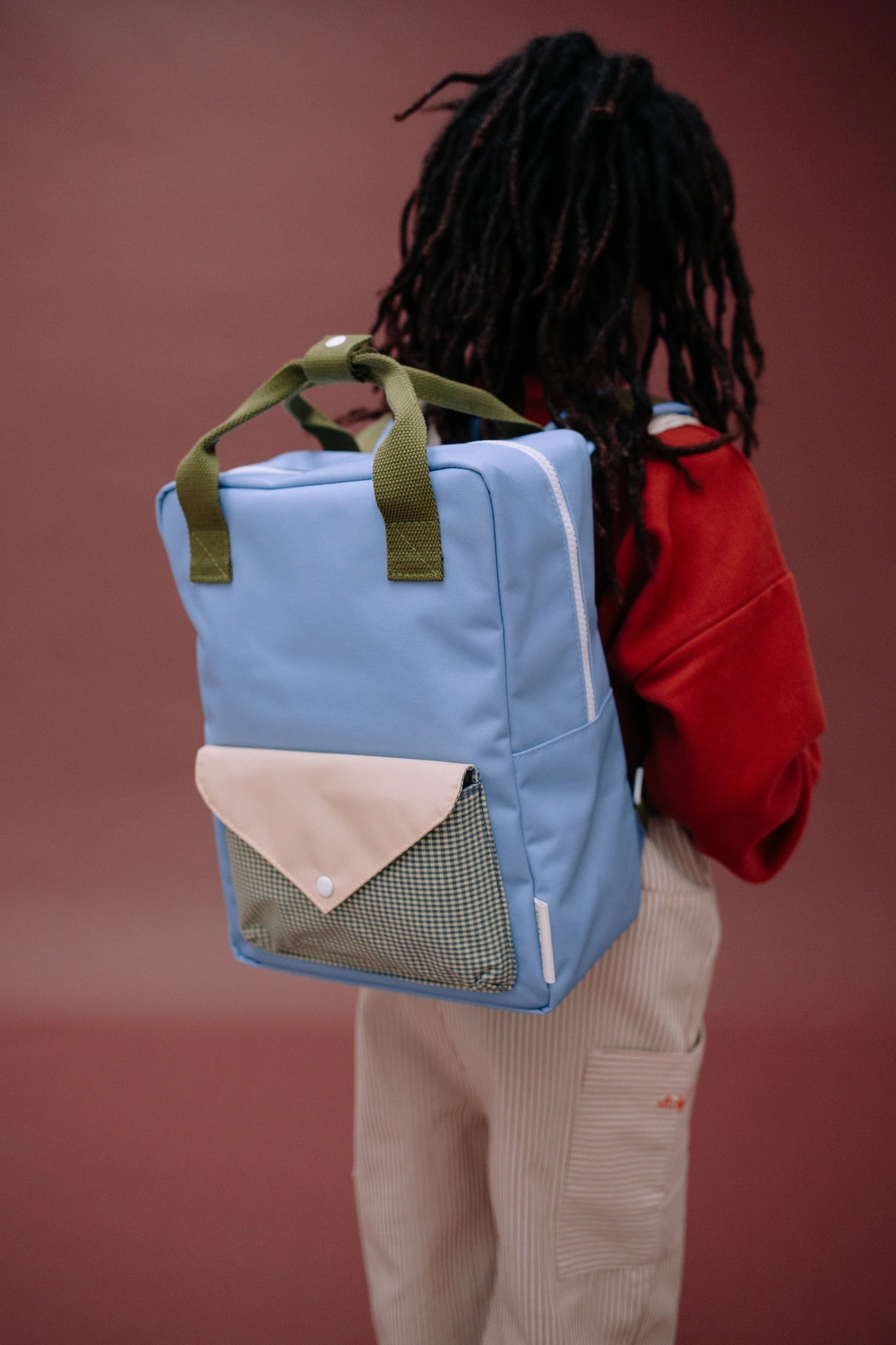 LEMON TREE Kinder-Rucksack (M) • envelope | cloud blue