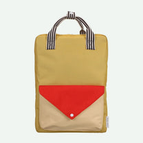 Sticky Lemon - WONDERS Kinder - Rucksack Large • envelope / reed green - Rucksack - ROSA ECK Concept Store