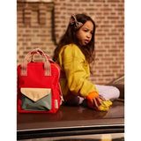 Sticky Lemon - WONDERS Kinder - Rucksack Small • envelope / red hat - Rucksack - ROSA ECK