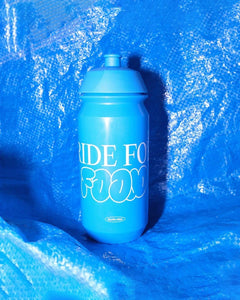 studio ciao - Bidon Trinkflasche (500 ml) • Ride for Food - Trinkflasche - ROSA ECK