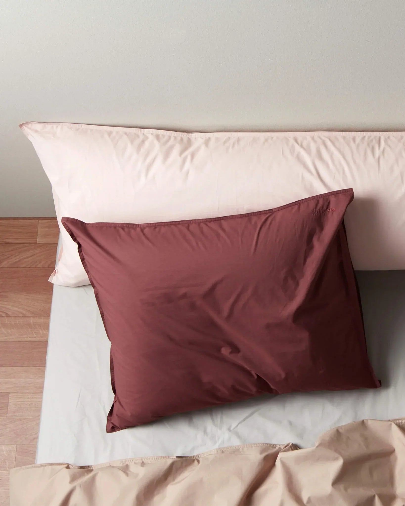 SUITE702 - bedMATE Kissenbezug • Blush - ROSA ECK