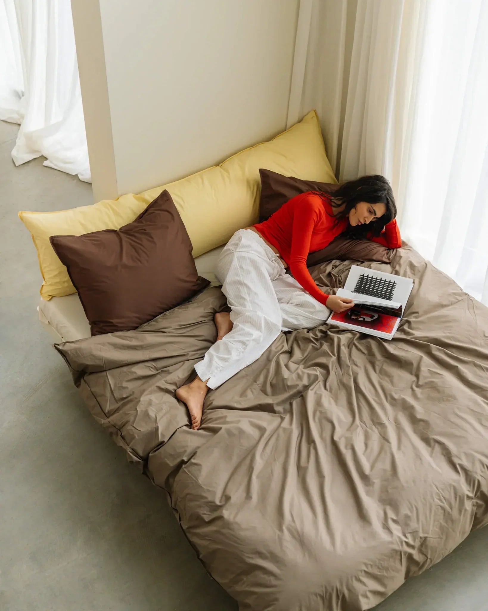 SUITE702 - bedMATE Kissenbezug • Butter Yellow - ROSA ECK