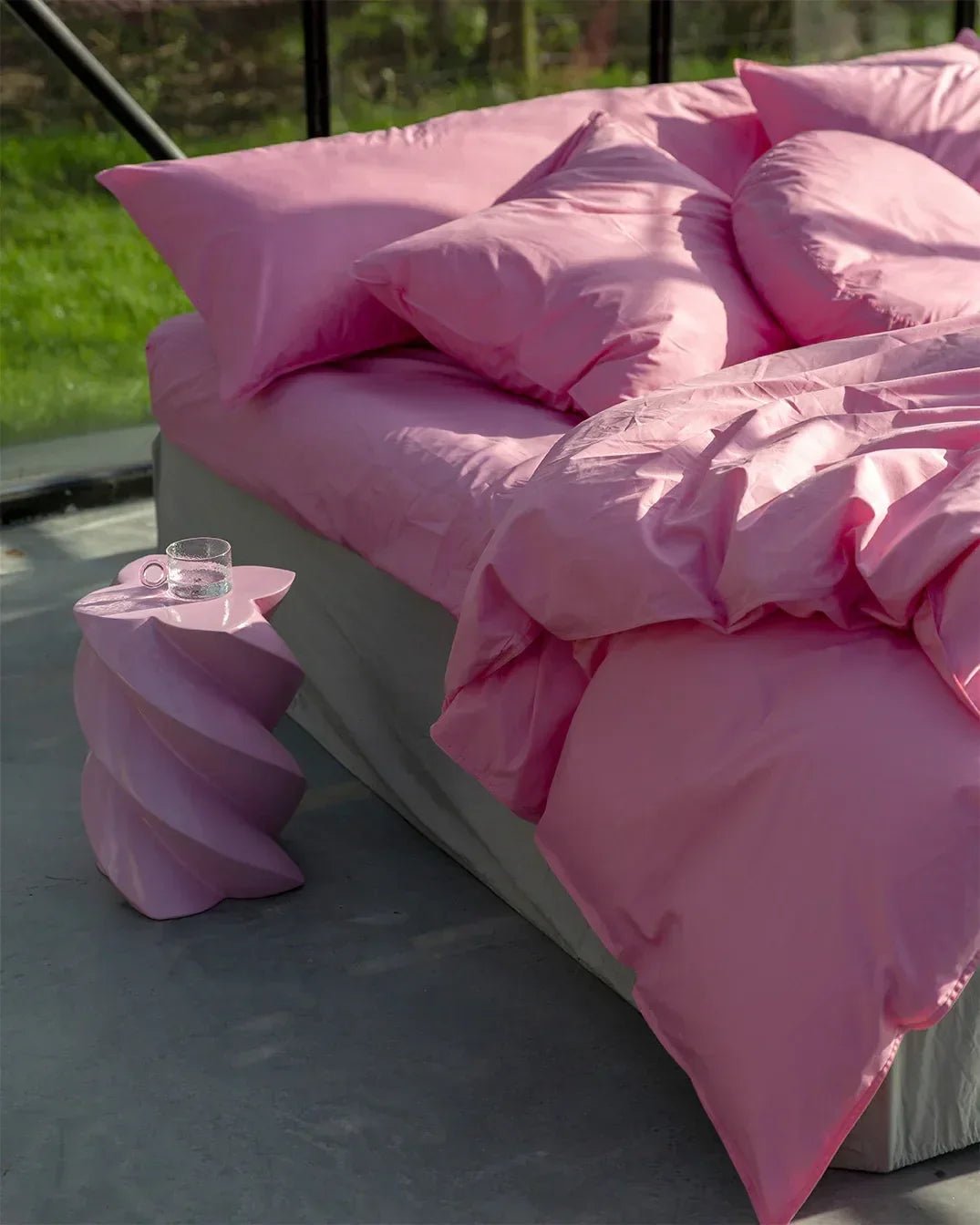 SUITE702 - bedMATE Kissenbezug • Pink Candy - ROSA ECK