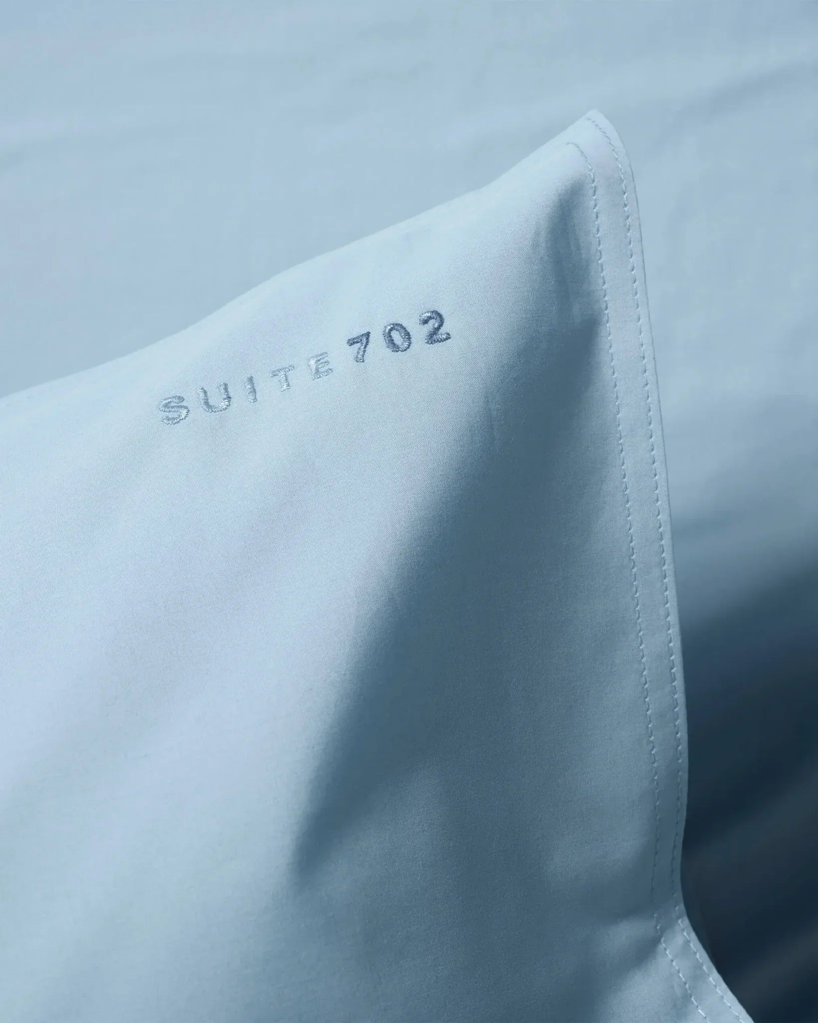 SUITE702 - bedMATE Kissenbezug • Sky Blue - ROSA ECK