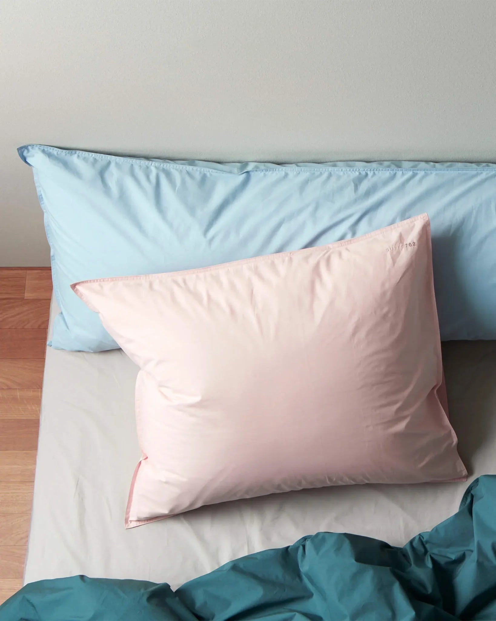 SUITE702 - bedMATE Kissenbezug • Sky Blue - ROSA ECK