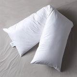 SUITE702 - bedMATE XL-Kopfkissen (Gänsefedern) • White - ROSA ECK