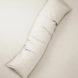 SUITE702 - bedMATE XL-Kopfkissen (Gänsefedern) • White - ROSA ECK
