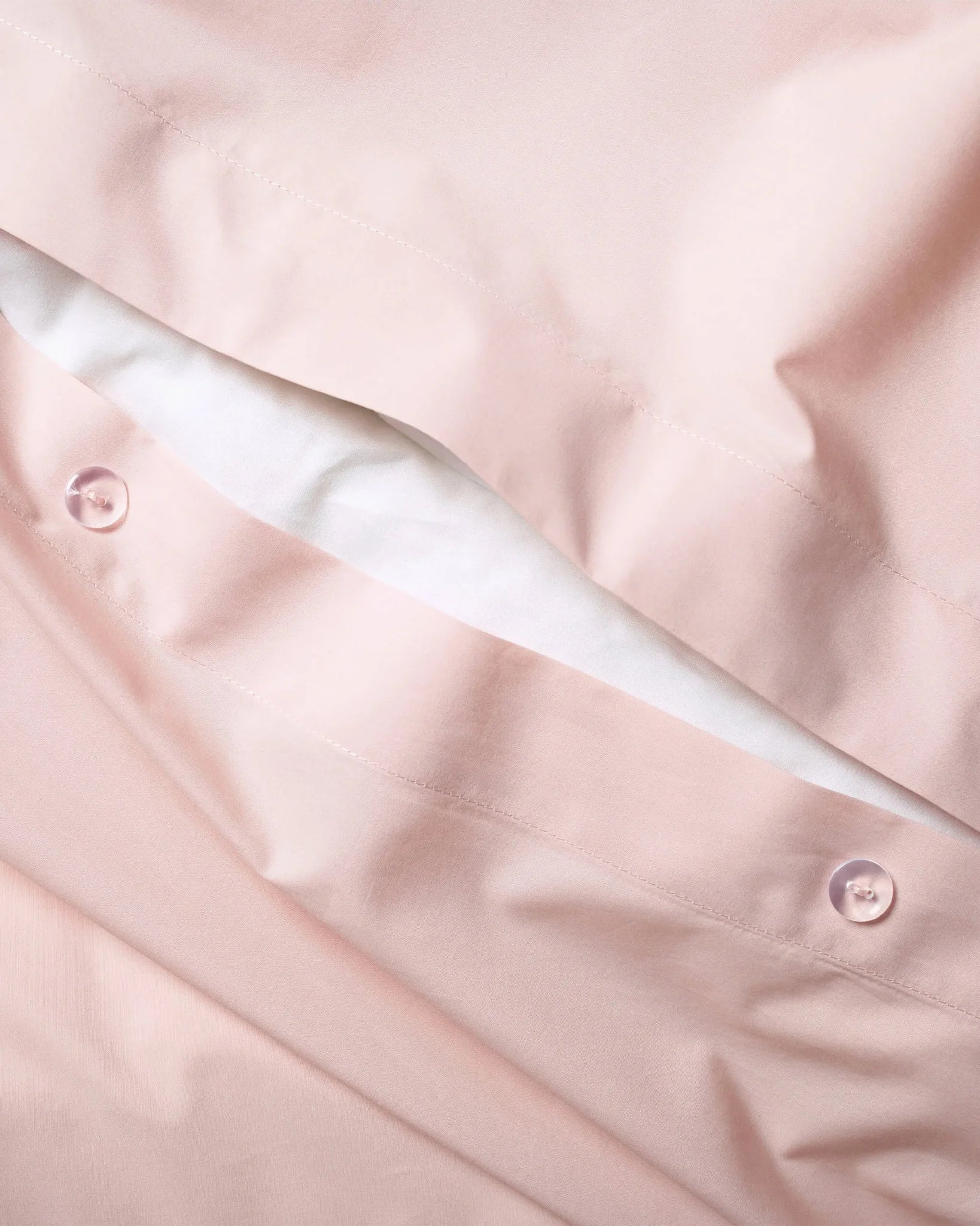 SUITE702 - Bettbezug aus Bio-Baumwolle • Blush - ROSA ECK