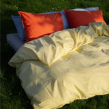 SUITE702 - Bettbezug aus Bio-Baumwolle • Butter Yellow - ROSA ECK