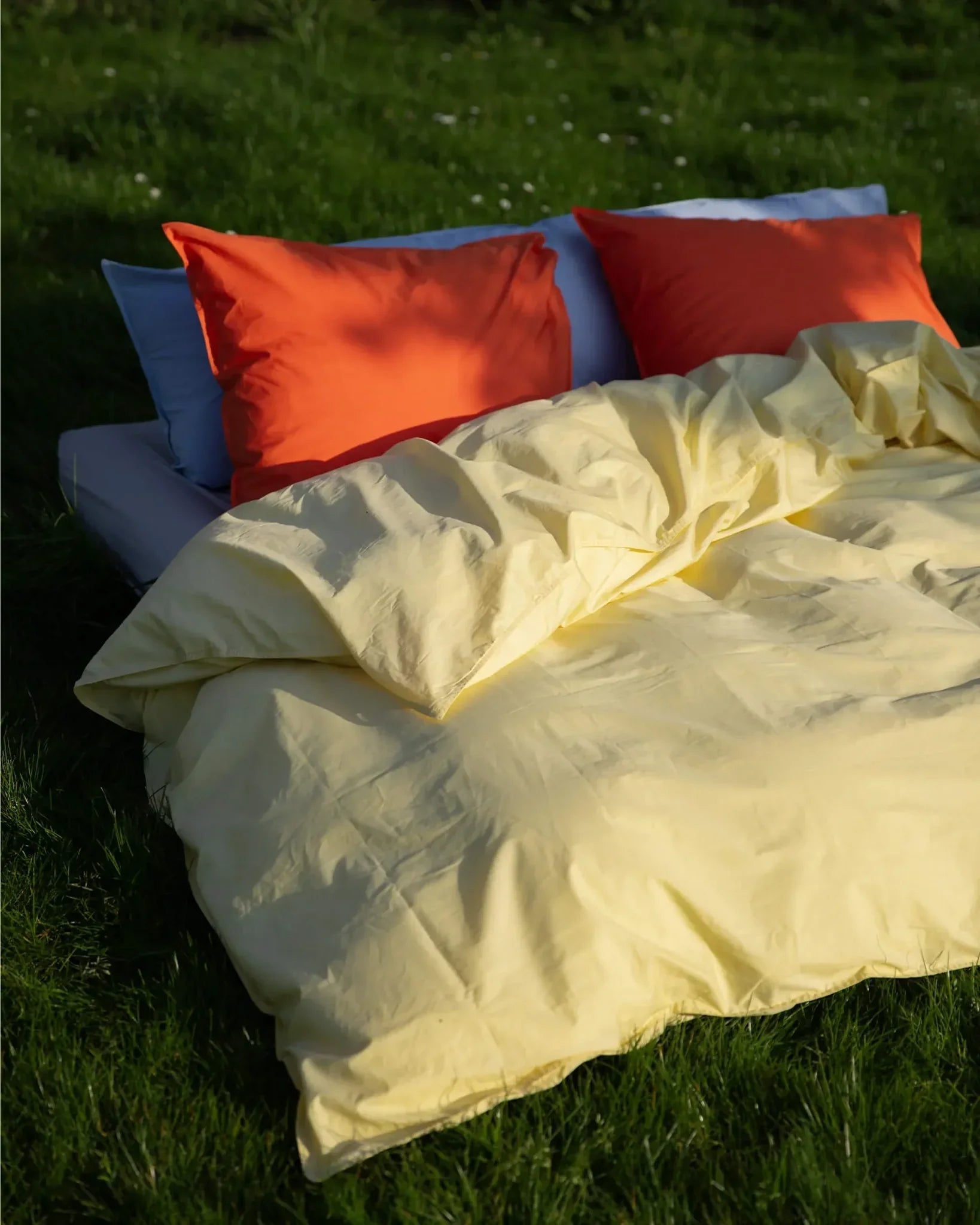 SUITE702 - Bettbezug aus Bio-Baumwolle • Butter Yellow - ROSA ECK