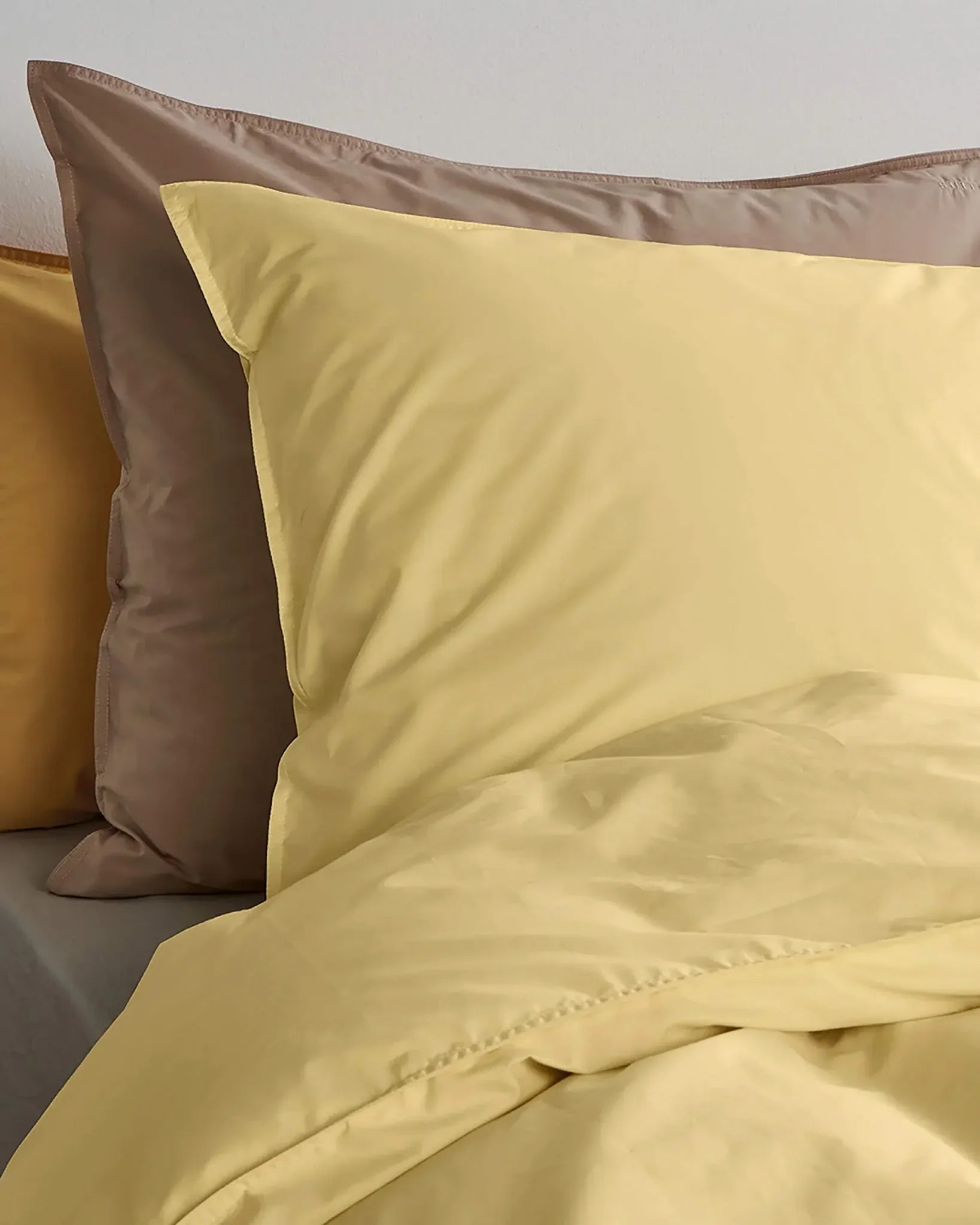 SUITE702 - Bettbezug aus Bio-Baumwolle • Butter Yellow - ROSA ECK