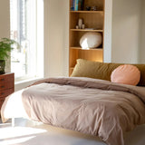 SUITE702 - Bettbezug aus Bio-Baumwolle • Camel - ROSA ECK