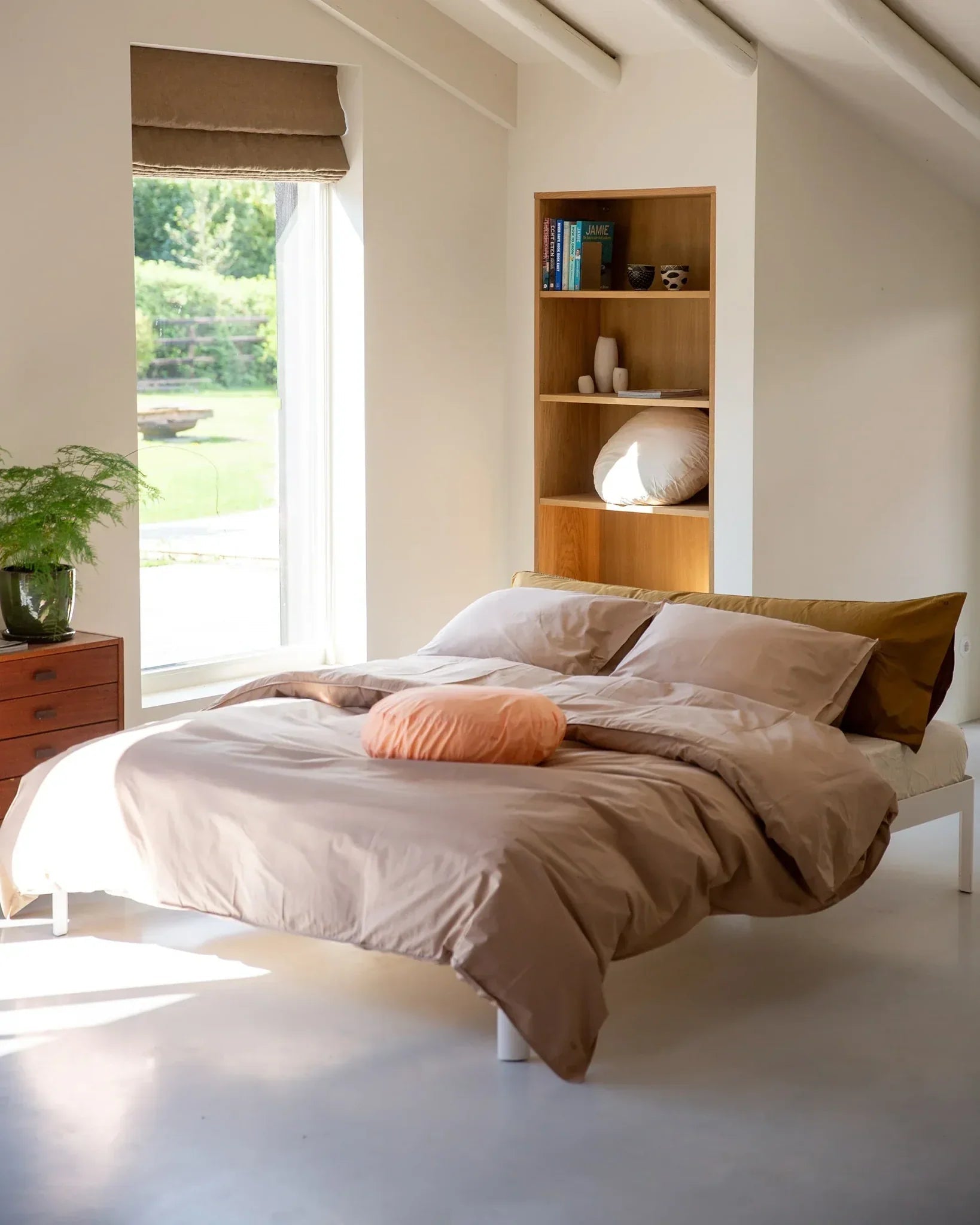 SUITE702 - Bettbezug aus Bio-Baumwolle • Camel - ROSA ECK