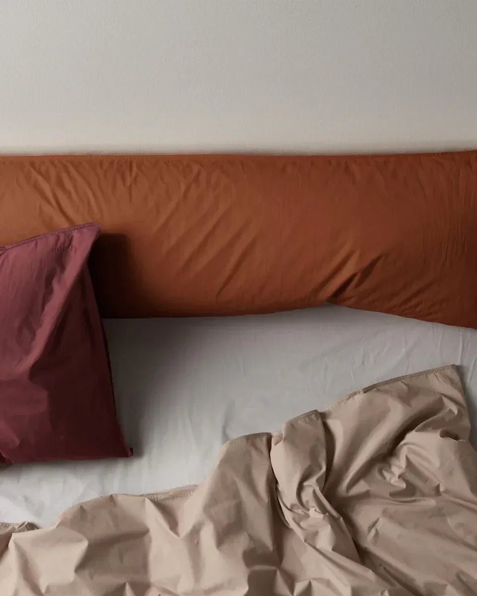 SUITE702 - Bettbezug aus Bio-Baumwolle • Camel - ROSA ECK