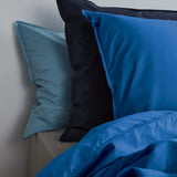 SUITE702 - Bettbezug aus Bio-Baumwolle • Cobalt Blue - ROSA ECK
