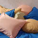 SUITE702 - Bettbezug aus Bio-Baumwolle • Cobalt Blue - ROSA ECK
