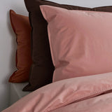 SUITE702 - Bettbezug aus Bio-Baumwolle • Dusty Rose - ROSA ECK