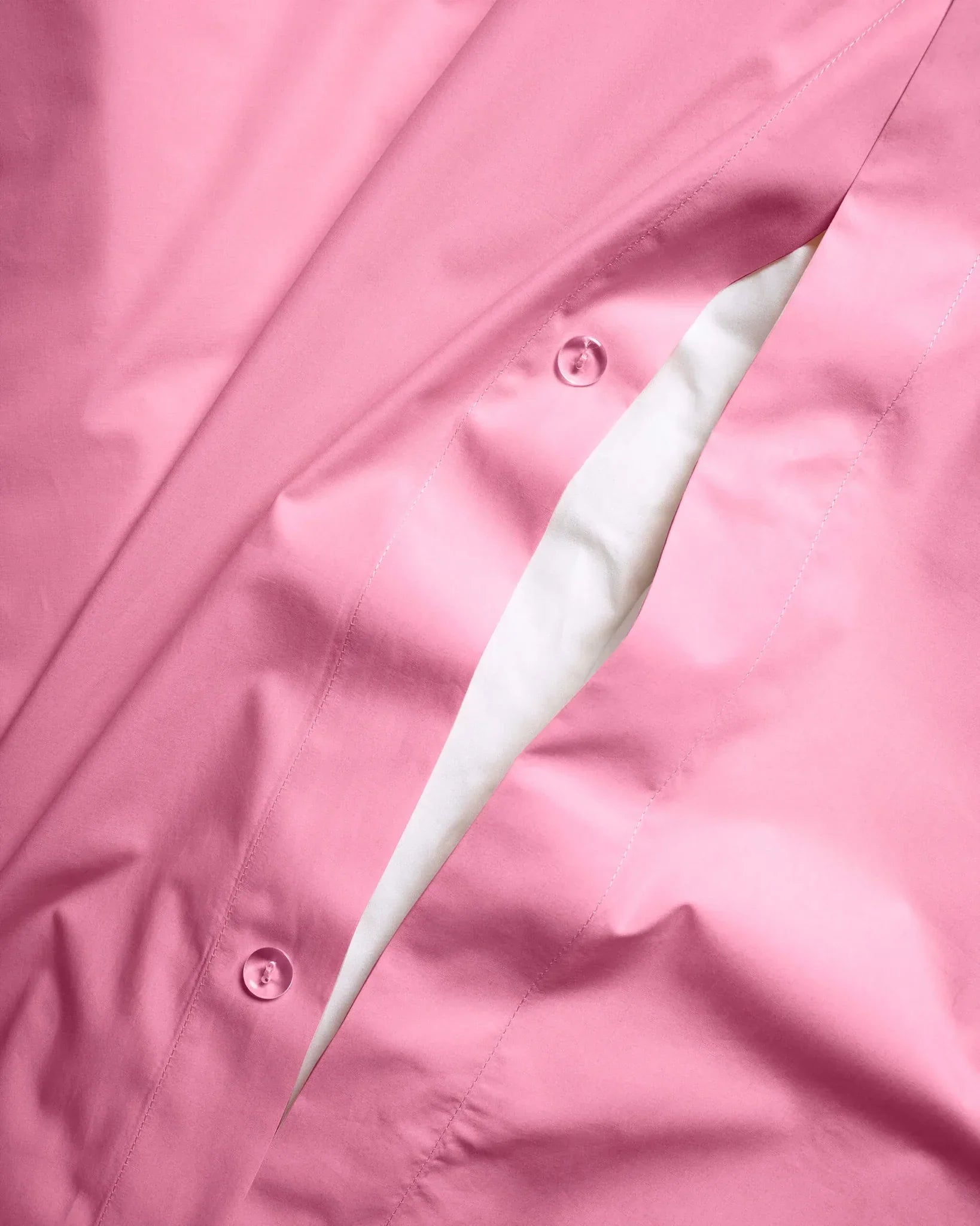 SUITE702 - Bettbezug aus Bio-Baumwolle • Pink Candy - ROSA ECK