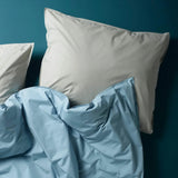 SUITE702 - Bettbezug aus Bio-Baumwolle • Sky Blue - ROSA ECK