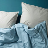 SUITE702 - Bettbezug aus Bio-Baumwolle • Sky Blue - ROSA ECK