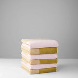 SUITE702 - BLEND Handtuch-Set (2 Stk.) • Blush-Olive - ROSA ECK