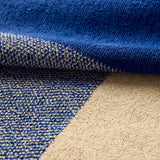 SUITE702 - BLEND Handtuch-Set (2 Stk.) • Cobalt Blue-Ecru - ROSA ECK