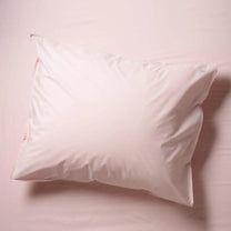 SUITE702 - Kissenbezug aus Bio-Baumwolle (80 x 80 cm) • Blush - ROSA ECK