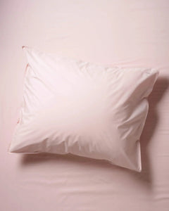 SUITE702 - Kissenbezug aus Bio-Baumwolle (80 x 80 cm) • Blush - ROSA ECK