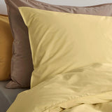SUITE702 - Kissenbezug aus Bio-Baumwolle (80 x 80 cm) • Butter Yellow - ROSA ECK