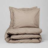 SUITE702 - Kissenbezug aus Bio-Baumwolle (80 x 80 cm) • Camel - ROSA ECK