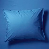 SUITE702 - Kissenbezug aus Bio-Baumwolle (80 x 80 cm) • Cobalt Blue - ROSA ECK