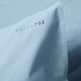 SUITE702 - Kissenbezug aus Bio-Baumwolle (80 x 80 cm) • Sky Blue - ROSA ECK