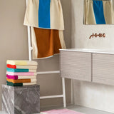 SUITE702 - MARTENS & MARTENS Badematte (50 x 80 cm) • Pink-Olive - ROSA ECK