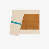 SUITE702 - MARTENS & MARTENS Badematte (50 x 80 cm) • Toffee-Turquoise - ROSA ECK