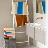 SUITE702 - MARTENS & MARTENS Badetuch (70 x 140 cm) • Aqua-Toffee - ROSA ECK