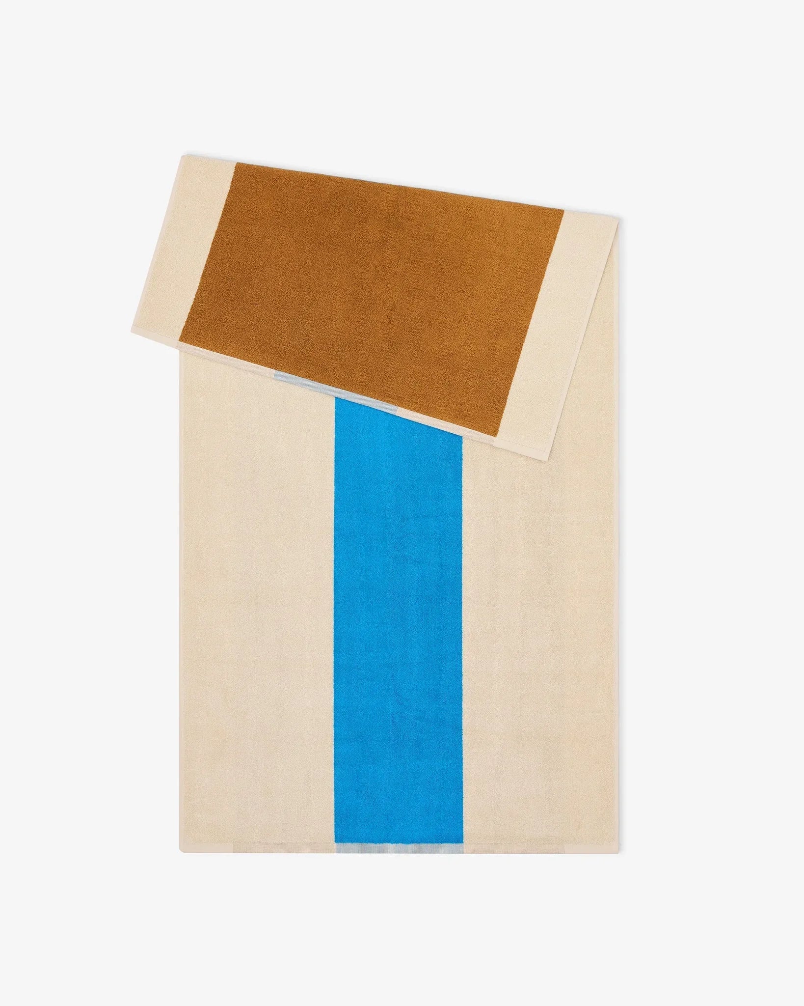 SUITE702 - MARTENS & MARTENS Badetuch (70 x 140 cm) • Aqua-Toffee - ROSA ECK