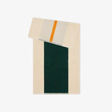 SUITE702 - MARTENS & MARTENS Handtuch (50 x 100 cm) • Dark Green-Orange - ROSA ECK