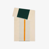 SUITE702 - MARTENS & MARTENS Handtuch (50 x 100 cm) • Dark Green-Orange - ROSA ECK