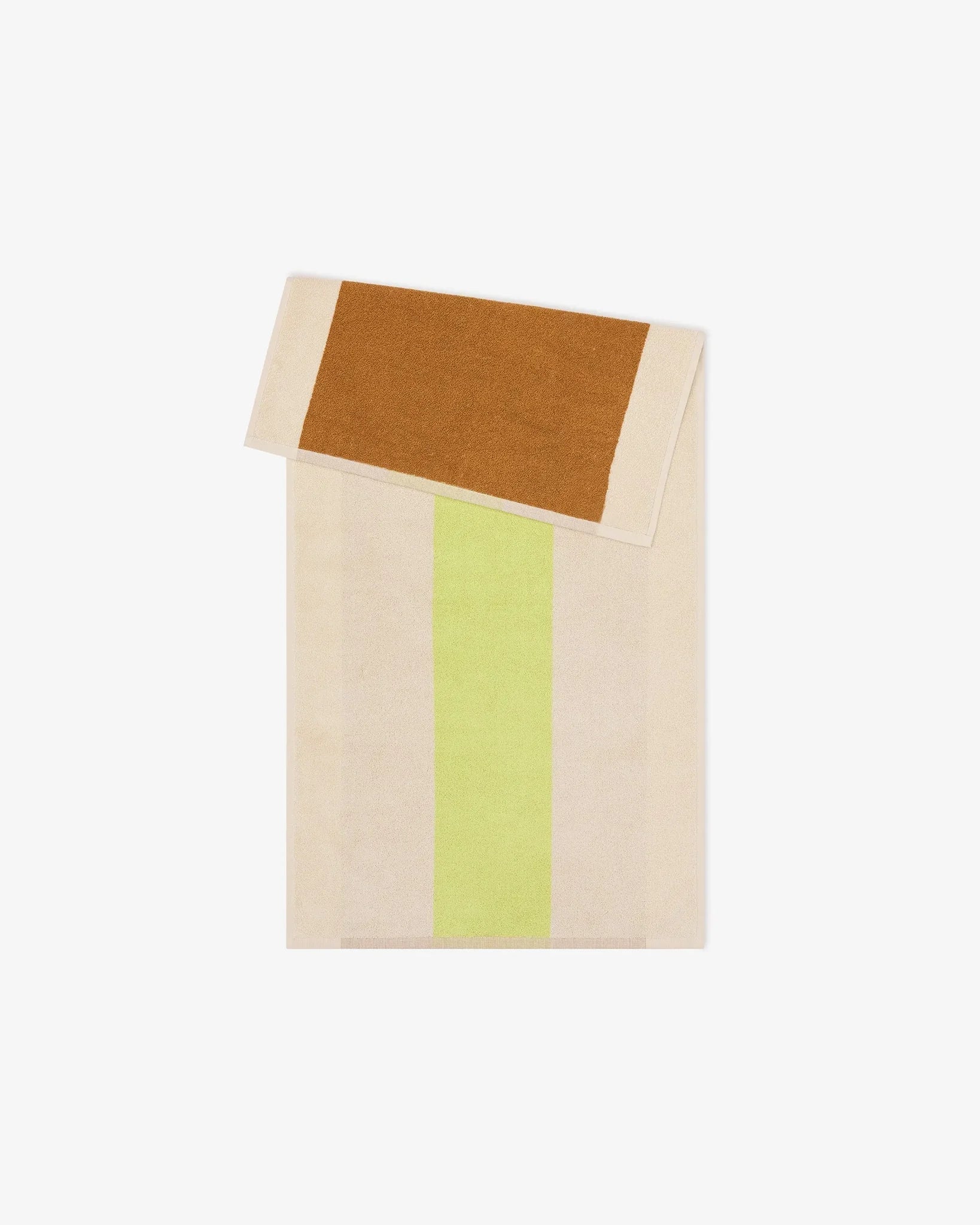 SUITE702 - MARTENS & MARTENS Handtuch (50 x 100 cm) • Lime-Toffee - ROSA ECK