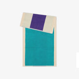 SUITE702 - MARTENS & MARTENS Handtuch (50 x 100 cm) • Turquoise-Purple - ROSA ECK