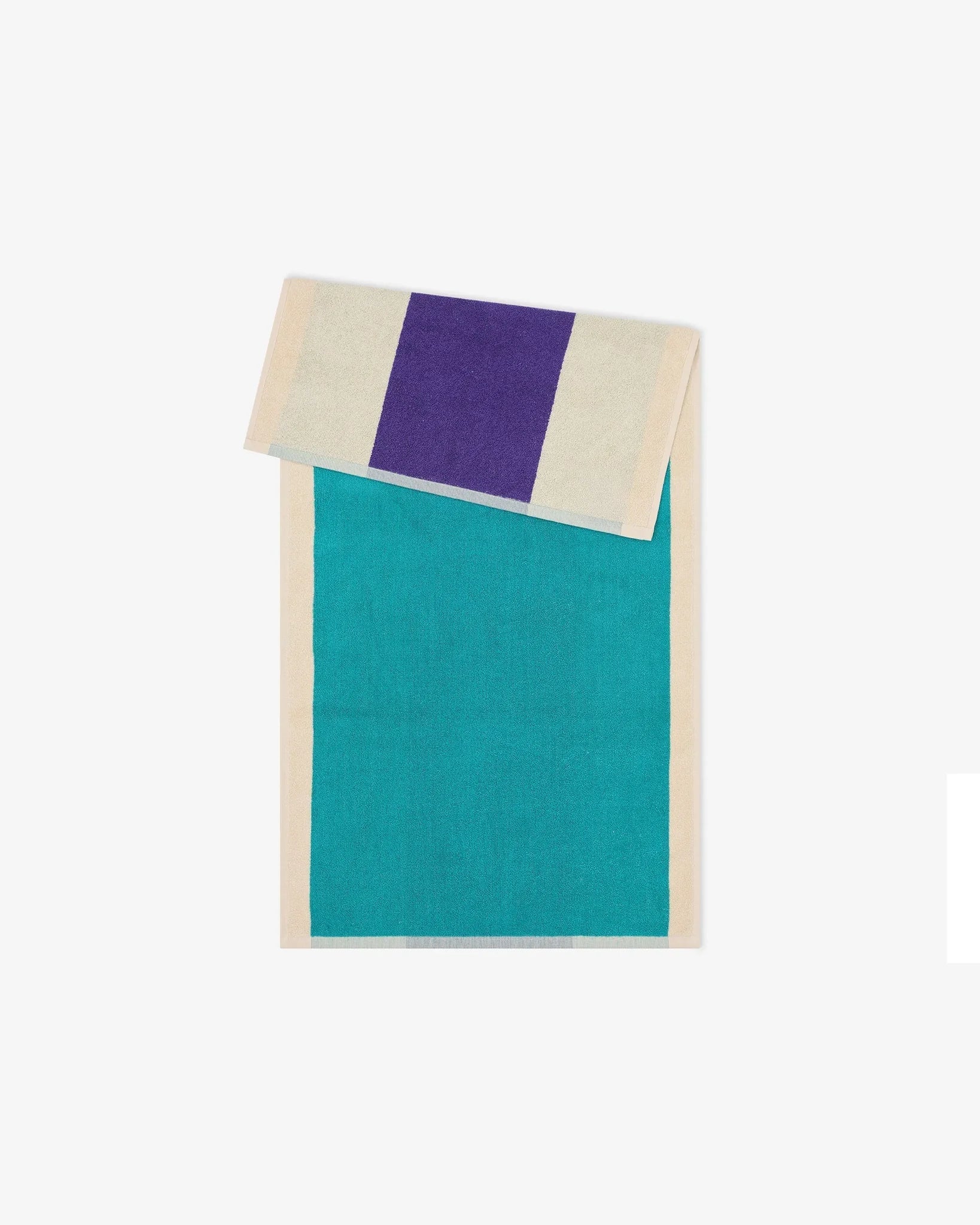 SUITE702 - MARTENS & MARTENS Handtuch (50 x 100 cm) • Turquoise-Purple - ROSA ECK