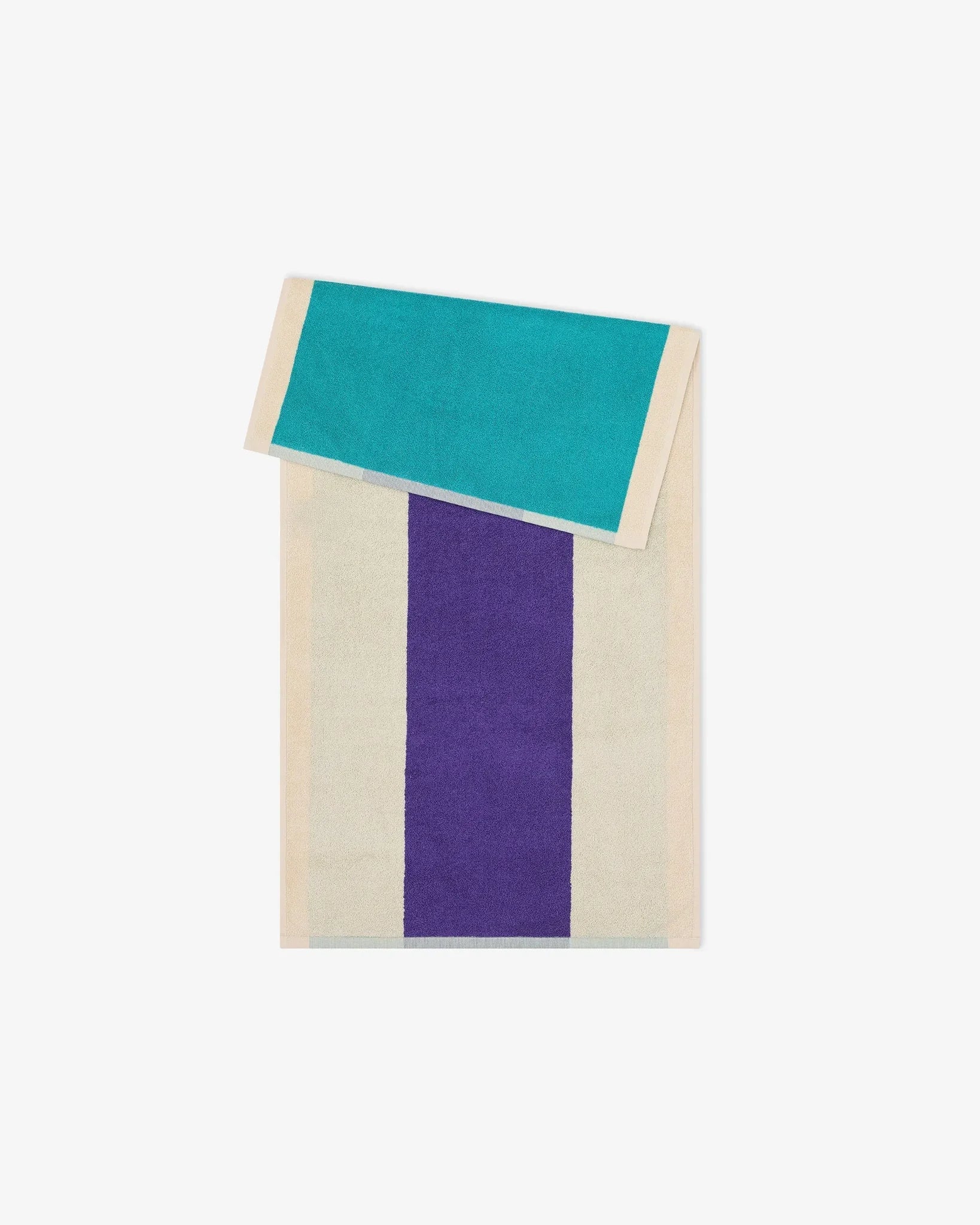 SUITE702 - MARTENS & MARTENS Handtuch (50 x 100 cm) • Turquoise-Purple - ROSA ECK
