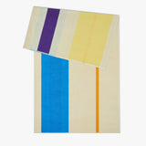 SUITE702 - MARTENS & MARTENS Strandtuch (90 x 180 cm) • Aqua-Orange-Purple-Yellow - ROSA ECK