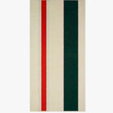 SUITE702 - MARTENS & MARTENS Strandtuch (90 x 180 cm) • Red-Dark Green-Toffee-Pink - ROSA ECK