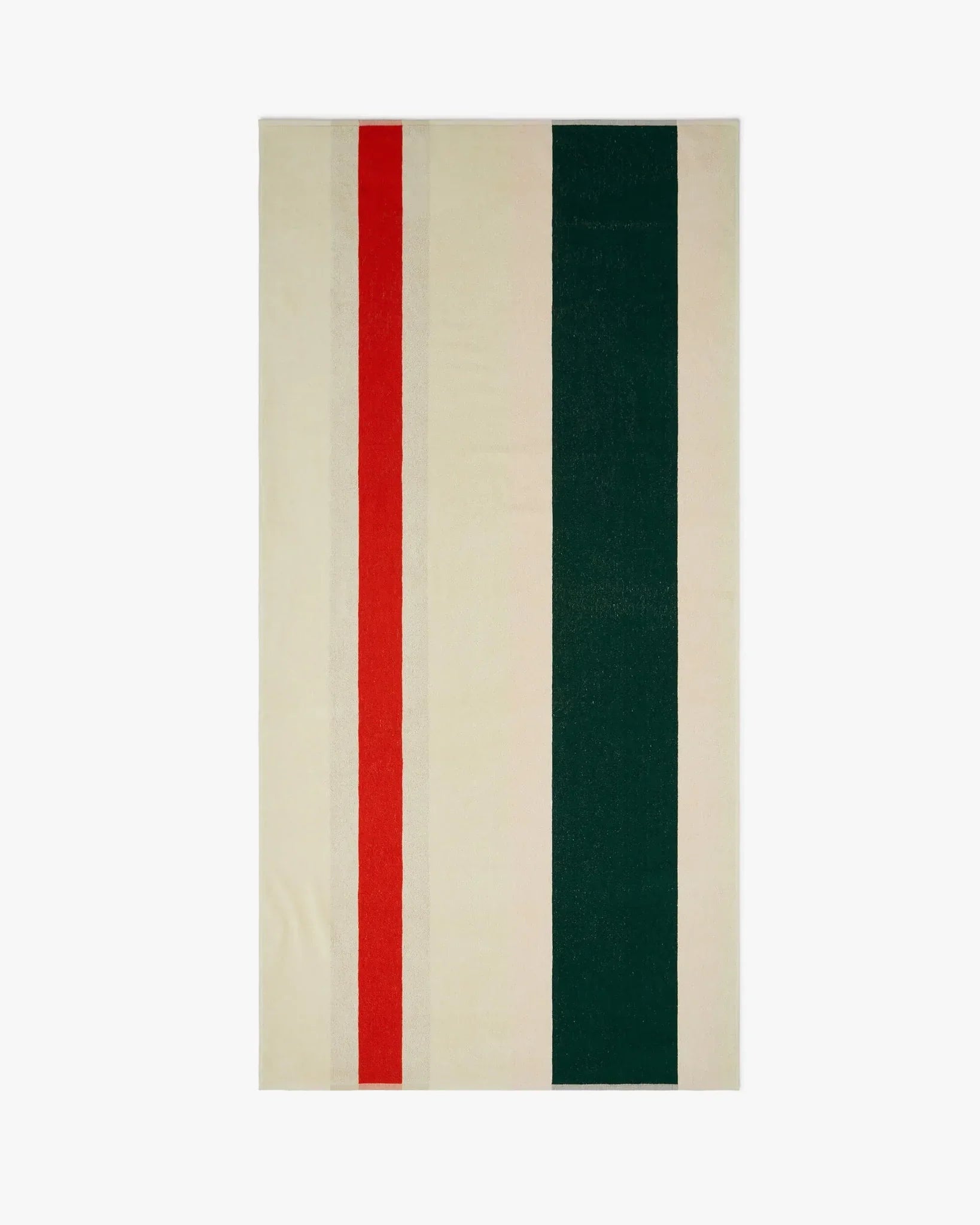 SUITE702 - MARTENS & MARTENS Strandtuch (90 x 180 cm) • Red-Dark Green-Toffee-Pink - ROSA ECK