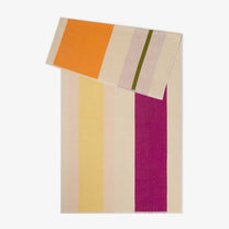 SUITE702 - MARTENS & MARTENS Strandtuch (90 x 180 cm) • Yellow-Fuchsia-Orange-Olive - ROSA ECK