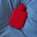 Mini-Puffy-Wärmflasche • Cherry Red